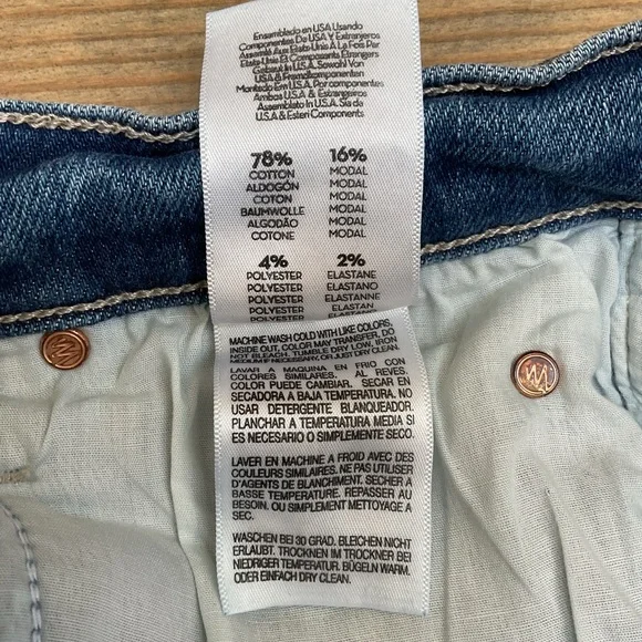 MOTHER RASCAL ANKLE FRAY ‘OPPOSITES ATTRACT” 29 RETAIL $225 - Picture 6 of 10